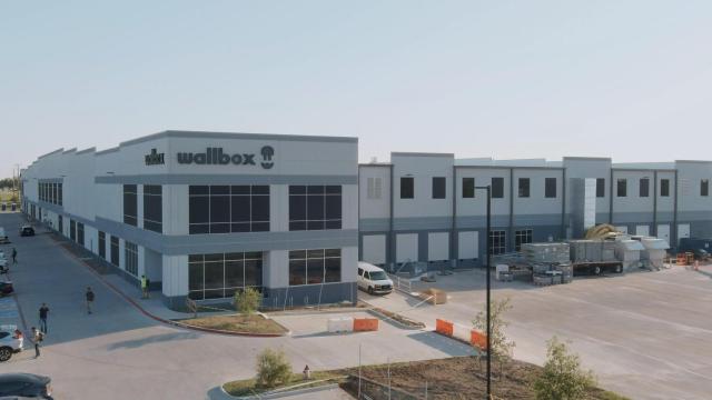 Imagen de una fábrica de Wallbox en Estados Unidos