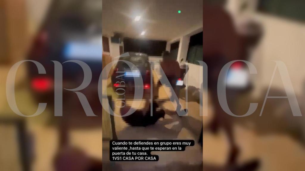 El vídeo de la agresión