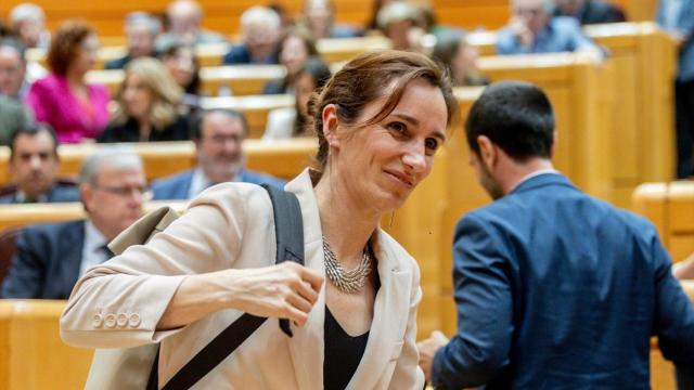 Mónica García en el Senado