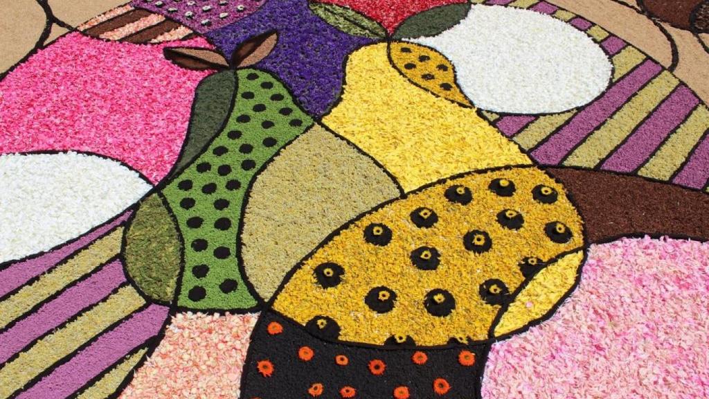 Alfombra de flores
