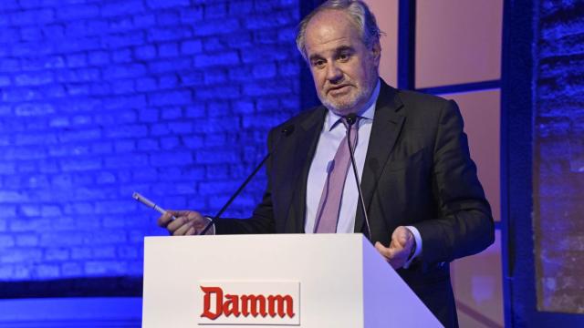 Demetrio Carceller, presidente ejecutivo de Damm, durante la Junta de Accionistas de 2025