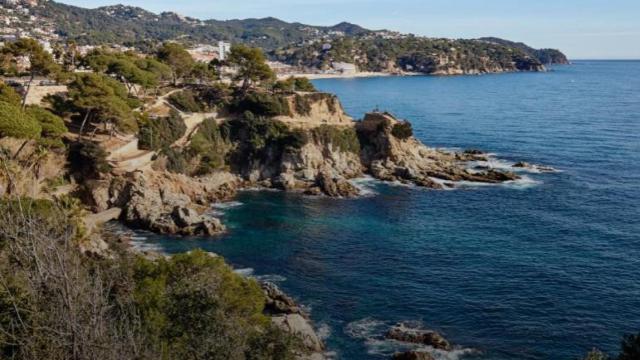 Cala Banys, lugar en el que un joven de 20 años murió ahogado.